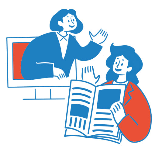 Flyer stratégie complémentaire au numérique